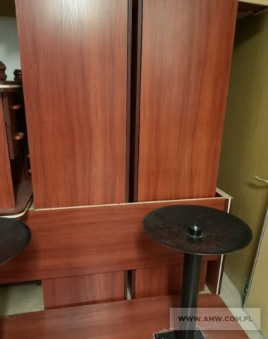 Meble gabinetowe - pakiet zawierający 6 szt. (wg oddzielnego wykazu) 